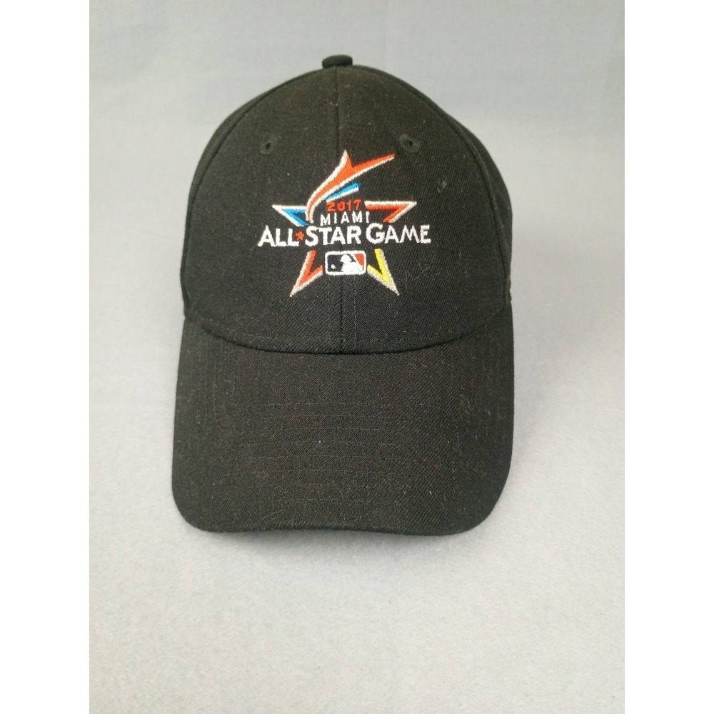 New Era 9FORTY 2017 MLB All Star Game Miami Hat Black Mastercard Baseball Cap